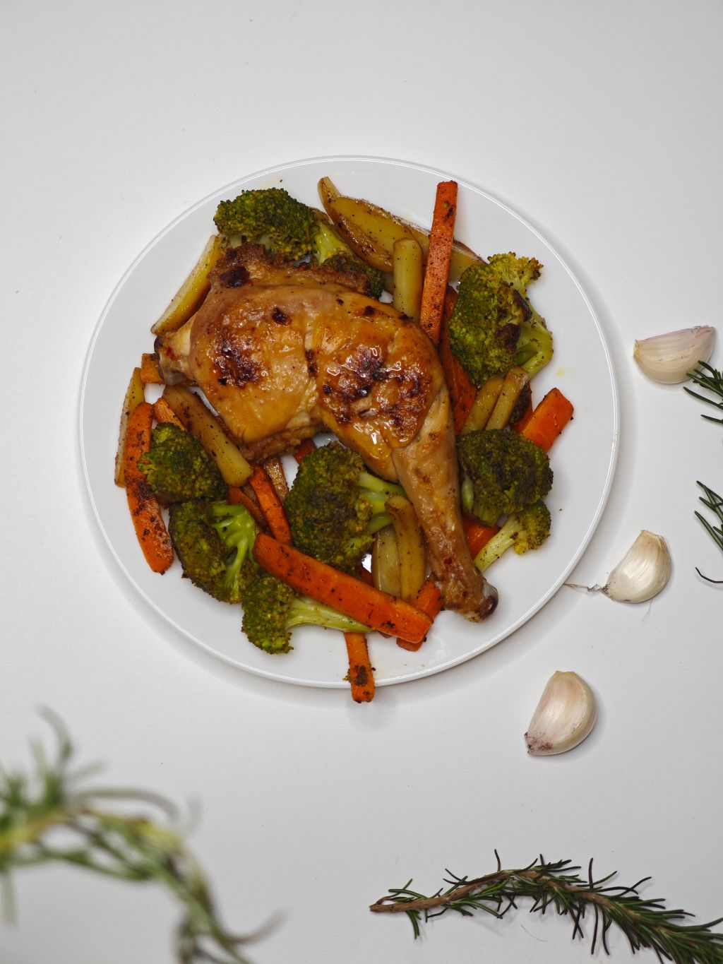 Sheet Pan Lemon Herb Chicken (Low-Carb, One&nbsp;Pan)